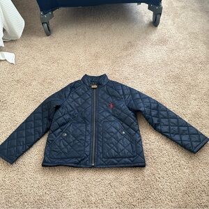 Polo Ralph Lauren Navy Blue Pea Coat Size:5.